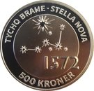 500 Kroner - Margrethe II (Tycho Brahe - Stella Nova)