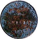 4 Skilling - Frederik VI (Token Coinage)