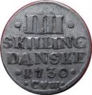 4 Skilling Dansk - Frederik IV