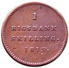 1 Rigsbankskilling - Frederik VI