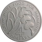 4 Dollars - Elizabeth II (FAO)