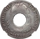 11 Bits (Crenated center hole in Mexico City 8 Reales, KM#109)