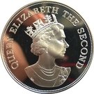 10 Dollars - Elizabeth II (Royal Visit; Silver Proof Issue)