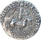 Drachm - Azes II (North Chach mint)