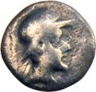 Obol - Eukratides I (Indo-Greek Kingdom)