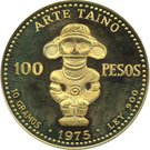 100 Pesos (Taino Art)