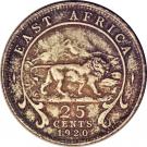 25 Cents - George V