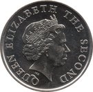 25 Cents - Elizabeth II (4th portrait; magnetic)