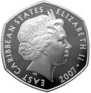 10 Dollars - Elizabeth II (Queen Elizabeth and Prince Philip in outdoor clothing)