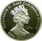 2 Dollars - Elizabeth II (Sir John Fisher)