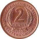 2 Cents - Elizabeth II (1st portrait)