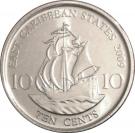 10 Cents - Elizabeth II (4th portrait; magnetic)