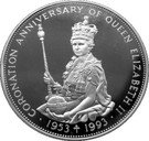 10 Dollars - Elizabeth II (Coronation Anniversary)
