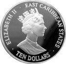 10 Dollars - Elizabeth II (Montserrat Volcano Appeal Fund)