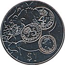 1 Dollar - Elizabeth II (Pre-Decimal Coinage)