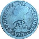 2 Reales (Countermarked Coinage)