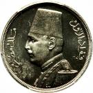 10 Milliemes - Fuad (left)