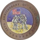 1000 Francos CFA (25th Anniversary of moon landing)