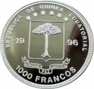 1000 Francos CFA (Carlos el Grande Carlomagno)