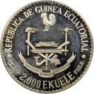 2000 Ekuele (Masie Nguema Biyogo)