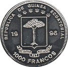 1000 Francos CFA (Olympic Games Stamp)