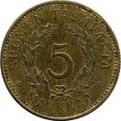 5 Markkaa