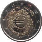 2 Euro (10 Years of Euro Cash)
