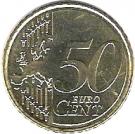 50 Euro Cent (2nd type, 2nd map)