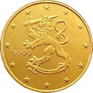 50 Euro Cent (1st type, 1st map)