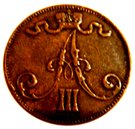 5 Penniä - Aleksandr III