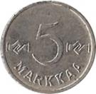 5 Markkaa