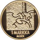 1 Markka (Commemoration of Finnish Markka)