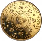 100 Pounds (90th Birthday of Queen Mother)