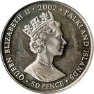 50 Pence - Elizabeth II (Royal Tour Of Britain)