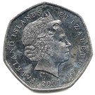 50 Pence - Elizabeth II (Liberation)