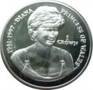 1 Crown - Elizabeth II (10th Anniversary-Death of Princess Diana)
