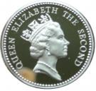 1 Pound - Elizabeth II (Piedfort)