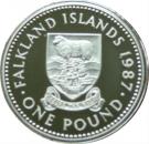 1 Pound - Elizabeth II (Piedfort)