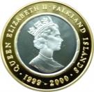 2 Pounds - Elizabeth II (Wildlife of the Falkland Islands)