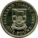 1 Pound - Elizabeth II (4th portrait)