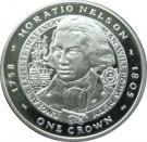 1 Crown - Elizabeth II (Horatio Nelson)