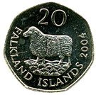 20 Pence - Elizabeth II (4th portrait)