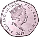 50 Pence - Elizabeth II (Penguin Carol-singers : piedfort)