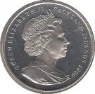 1 Crown - Elizabeth II (Charles Darwin)
