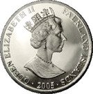 1 Crown - Elizabeth II (Admiral Nelson)