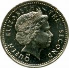 1 Pound - Elizabeth II (4th portrait)