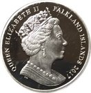 1 Crown - Elizabeth II (House of Windsor - Queen Elizabeth II)