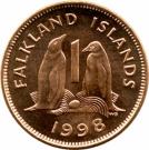 1 Penny - Elizabeth II (2nd portrait)