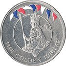 50 Pence - Elizabeth II (Golden Jubilee)