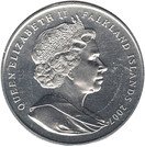1 Crown - Elizabeth II (Falkland Islands Fishery)